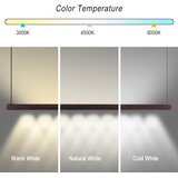  Immax NEO 07300L-LED prigušiva luster na sajli MADEIRA 26W/230V Wi-Fi Tuya 122 cm, orah | Eponuda.com