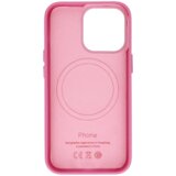 Onasi usnjen silikonski ovitek MagSafe za iPhone 14 Pro - pink | Shoptok.si