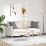 vidaXL jastučići za sofu 2 pcs tamno siva 45 x 45 cm tkanina | shoptok.hr