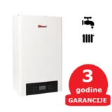 E909 - 10,5 kW električni kotao za grejanje i uz dodatak PTV rezervoara za pripremu tople vode