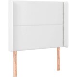  Box spring s madracem LED bijeli 90x190 cm umjetna koža | shoptok.hr