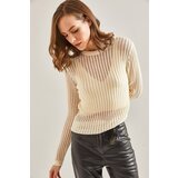 Bianco Lucci women's bustier knitwear double suit