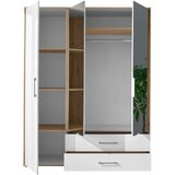 Modern Living Omara S Klasičnimi Vrati Lembo, Bela, Barva Hrasta | Shoptok.si