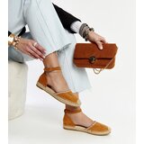 Gemre Brown espadrilles with Aydan embellishment | Shoptok.si