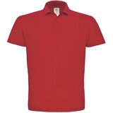  MAJICA KRATKI RUKAVI POLO B&C ID.001 180G CRVENA S | shoptok.hr