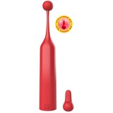 ROMP Pop Vibrating Clitoral Stimulator Red Cene