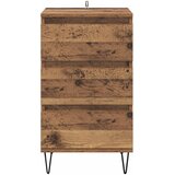  Kreveta Staro drvo 40 x 35 x 70 cm Obrađeno drvo i čelik | shoptok.hr