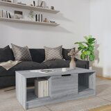  Stolić za kavu boja hrasta 102x50x36 cm konstruirano drvo | shoptok.hr