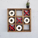 Hanah home Raf298 wooden decorative wooden wall shelf Cene
