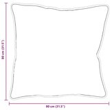  Pokrivač s jastucima Argyle 3 pcs Bijelo 200 x 200 cm Mikrofibra | shoptok.hr