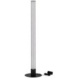 Nova Luce Mat crna LED stojeća svjetiljka aluminijska s mogućnosti zatamnjivanja sa staklenim sjenilom (visina 130 cm) Glovia – Cijene