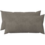  Presvlaka za jastuk 2 pcs HEERLEN Svjetlosiva 40 x 70 cm Baršun | shoptok.hr