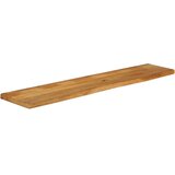 Stolna ploča 160x40x3,8cm od masivnog drva manga sa živim rubom | shoptok.hr