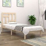  Posteljni okvir iz trdne borovine 90x190 cm, (20883747) | Shoptok.si