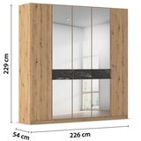 Premium Living Omara S Klasičnimi Vrati Versity-D, Barva Hrasta | Shoptok.si