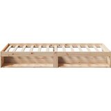 vidaXL Dnevni krevet bez madraca 100x200 cm puno drvo bor | shoptok.hr