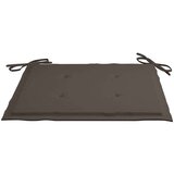  Jastuci za vrtne stolice 6 kom smeđesivi 40x40x3 cm od tkanine | shoptok.hr