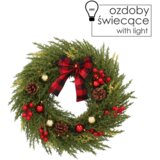Molarem Home Božićni vijenac s LED svjetlom - 40 cm Cijene