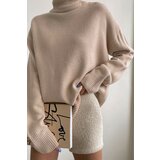 Madmext Sweater - Beige - Regular fit cene