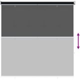  Roleta zaštita od UV zračenja Crna 120 x 140 cm Poliester | Shoptok.si