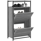 vidaXL Omarica za čevlje siva sonoma 60x34x112 cm inženirski les Cene