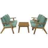 Modern Living Lounge Garnitura Michi, Akacija, Zelena, 4-Delno | Shoptok.si
