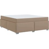  Konstrukcija postelje z vzmetnico Kapučino 180 x 200 cm blago, (5000126421) | Shoptok.si
