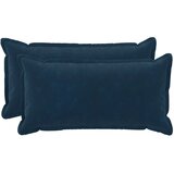  Jastuk s jastukom HOUTEN 2 kom. Plava Mikrofibra Flis - Plava 40 x 70 cm 2 | shoptok.hr