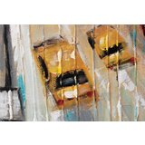 Naslikana slika na platnu MESTO 1-delna 70x70 cm CFAZH2979E1 | Shoptok.si
