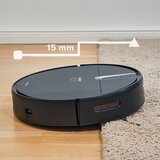 Niceboy ion charles i4 - pametan robotski usisivač 2 u 1 4400 mah wi-fi crna + daljinski upravljač | Eponuda.com