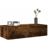 vidaXL Zidna polica s ladicama dimljeni hrast 60x26,5x15 cm | shoptok.hr
