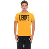 Leone 1947 Majice & Polo majice Man T-Shirt Short Sleeves Big Logo Rumena | Shoptok.si