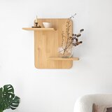 Kalune Design Polica s više razina od punog hrasta u prirodnoj boji 66 cm Matilda – | shoptok.hr
