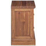  Nočna omarica Naravna 40 x 30 x 50 cm Trden tikov les, (5000107130) | Shoptok.si