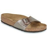 Birkenstock Natikači Madrid BF Graceful Taupe Pozlačena | Shoptok.si