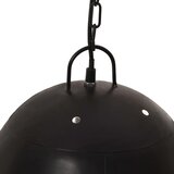  Industrijska viseća svjetiljka 25 W crna okrugla 42 cm E27 | shoptok.hr