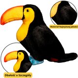 Plišana igračka Tukan 25cm - žuto/narančasto/plavi | shoptok.hr