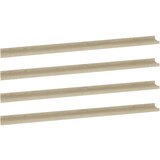 Maison Chic 4 kosi Stenske Police - Viseče police sonoma hrast 115x9x3 cm, (21793594) Cene