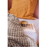 JUNA Siva/bež posteljina za krevet za jednu osobu/za produženi krevet od krepa 150x210 cm Bæk&Bølge – | shoptok.hr