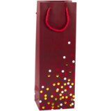  Wine Bottle Gift Bag Polka Dots 36 x 12 x 9cm | Shoptok.si