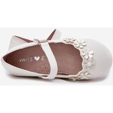 EVENTO Children's Ballet Flats With Flowers White Landgia | Shoptok.si