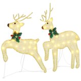 LED Riječni jeleni 2 pcs Topla bijela tkanina | shoptok.hr