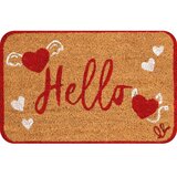 OLIVO TAPPETI Otirač Mini love 30x45 cm, sort | shoptok.hr