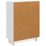  Kreveta Bijela visokog sjaja 66 x 34,5 x 90 cm | shoptok.hr