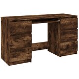 Maison Chic Pisalna miza - pisarniška miza - Računalniška miza dimljeni hrast 140x50x77 cm konstruiran les, (21784949) Cene