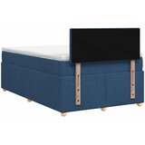  Boxspring krevet s madracem Plava 120 x 200 cm Tkanina | shoptok.hr