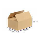  Kartonska škatla 330x190x130mm, 5 slojna | Shoptok.si