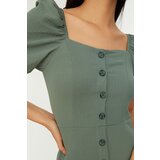 Trendyol Haljina s gumbima Mint | ePonuda.com