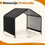 Domaro Nadstre&amp;scaron;nica za pse sa vodootpornim krovom Slike