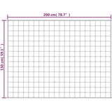  Teška deka svijetla krem 150x200 cm 11 kg od tkanine | shoptok.hr